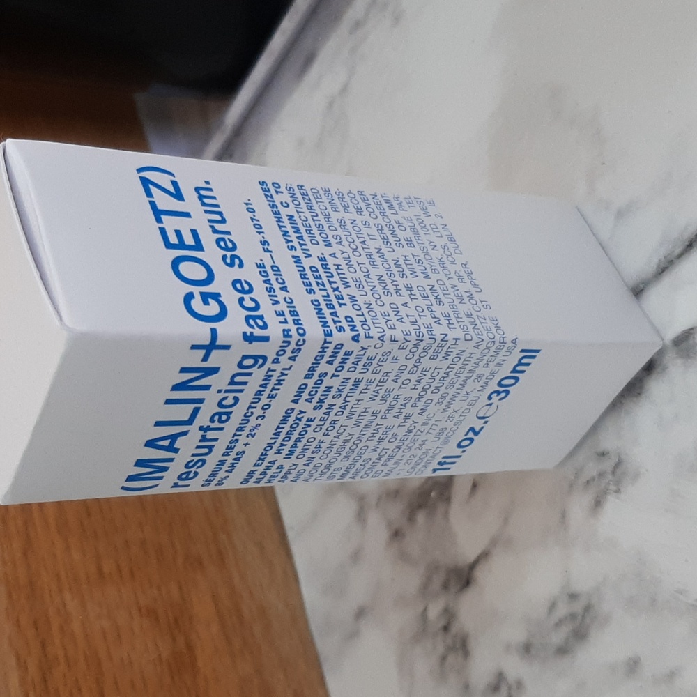 Malin + Goetz resurfacing face serum